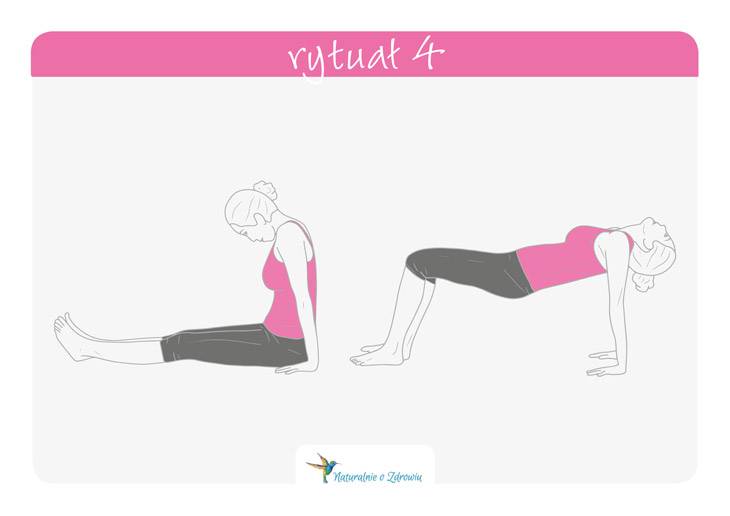 Rytuał tybetański - ćwiczenie 4.