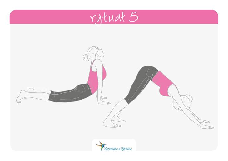 Rytuał tybetański - ćwiczenie 5.