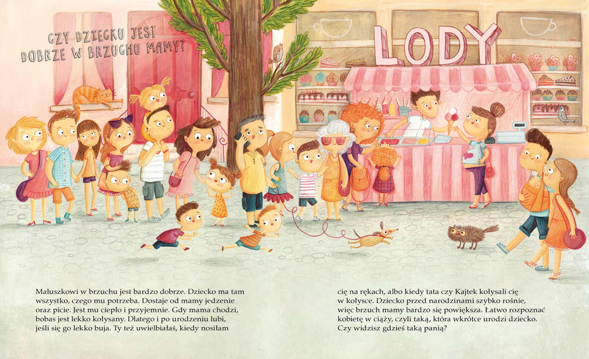 Książeczka "O maluchu w brzuchu, czyli skąd się biorą dzieci" Marty Maruszczak