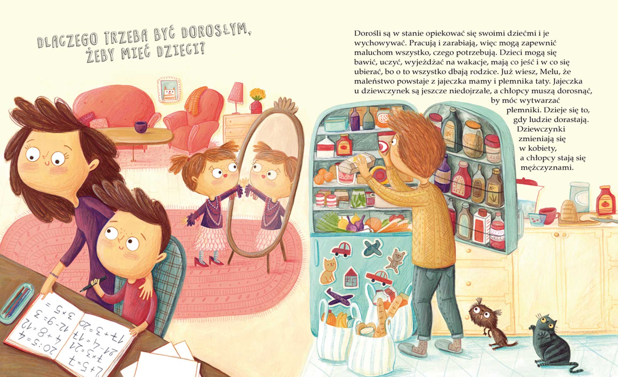 Książeczka "O maluchu w brzuchu, czyli skąd się biorą dzieci", autor: Marta Maruszczak