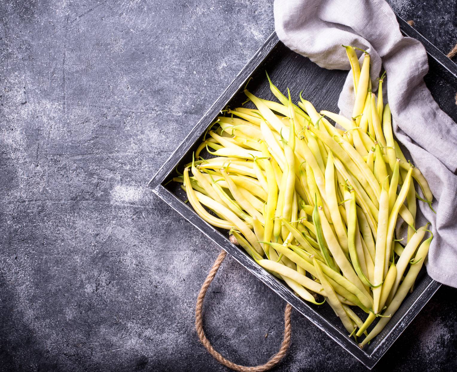 Żółta fasolka szparagowa