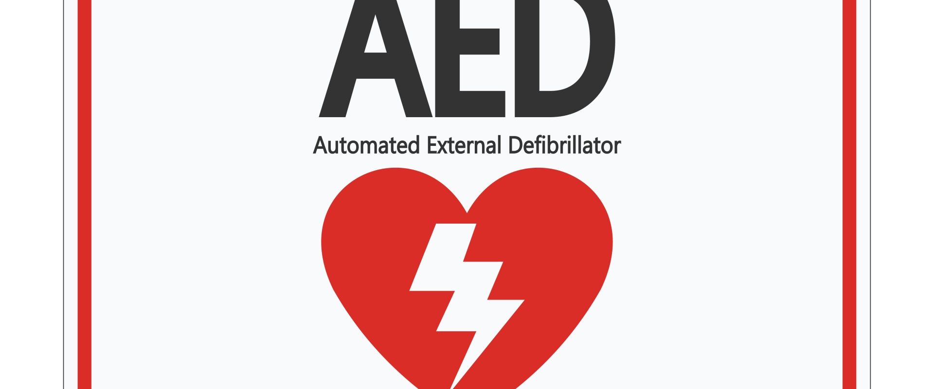 AED - defibrylator ratuje życie. Pierwsza pomoc.