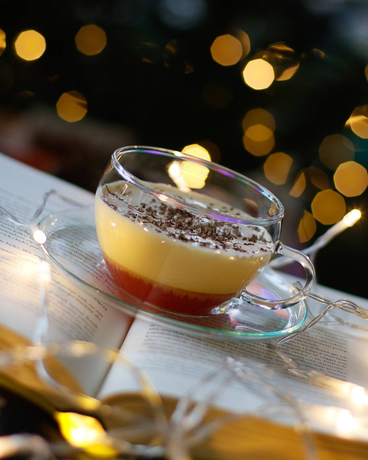 Piernikowy kogel mogel z wiśniówką. Przepisy na święta Agnieszki Żelazko.