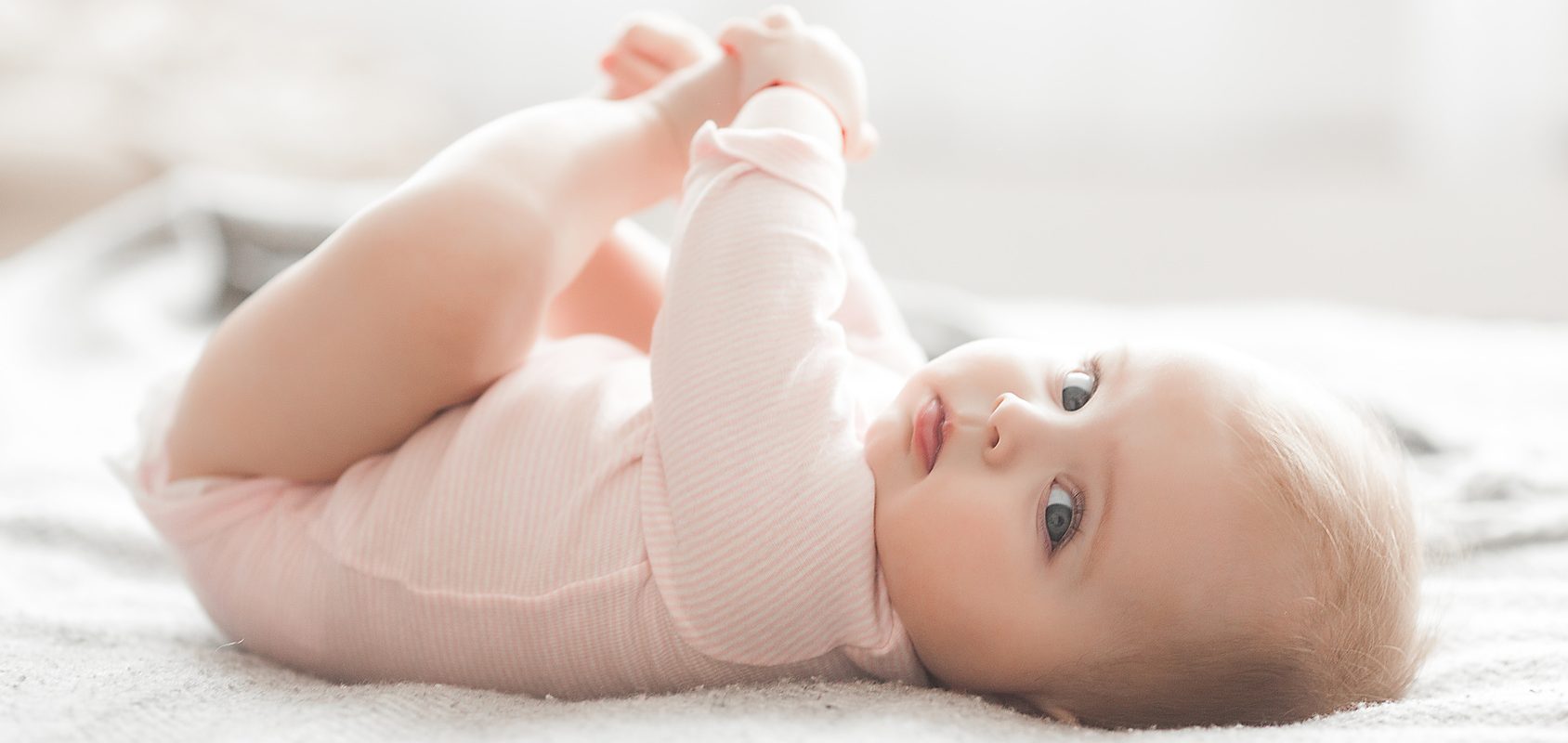 Niemowlę u okulisty.