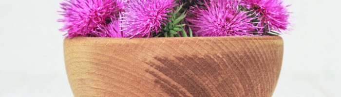 Ostropest plamisty na wątrobę.