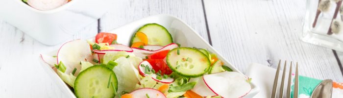 Wegańska Wielkanoc - sałatki wielkanocne.