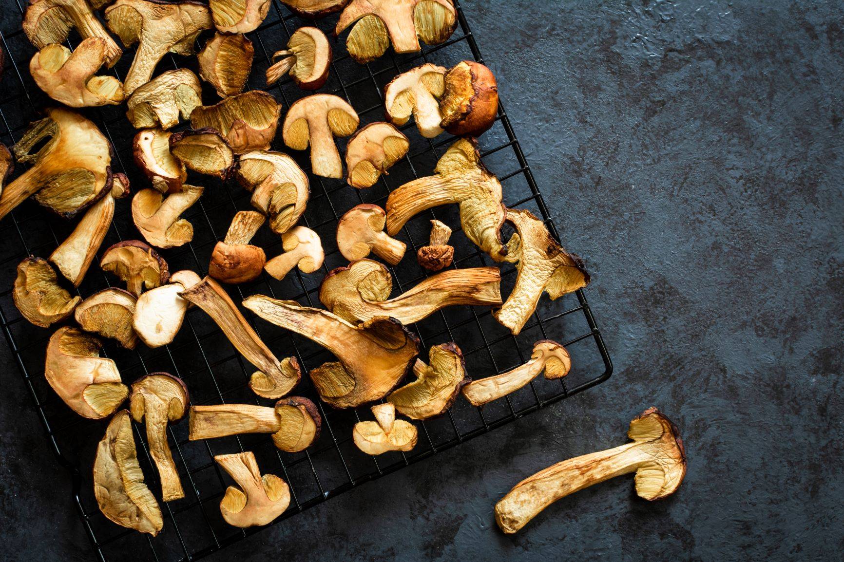 Suszenie grzybów to sposób na niemarnowanie jedzenia. Sprawdź, jak ograniczyć wyrzucanie żywności.