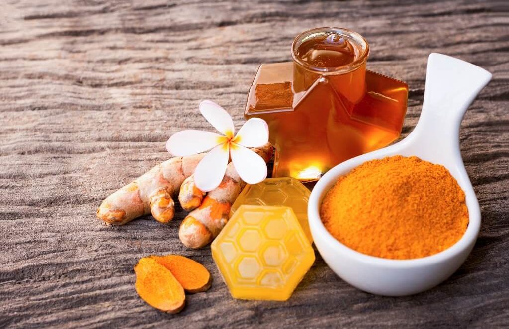 kurkuma z miodem
